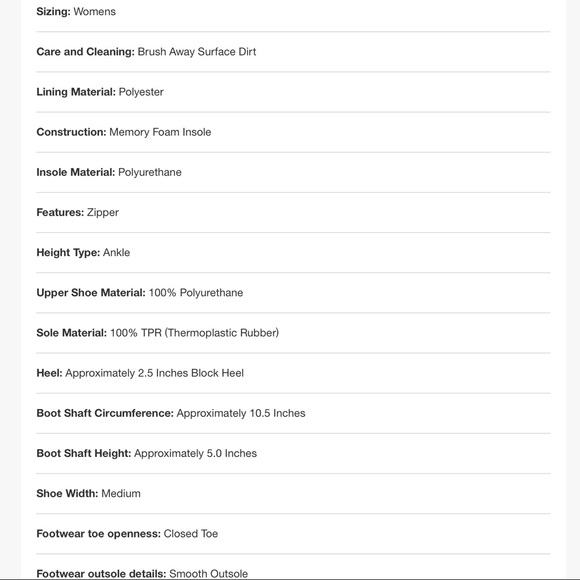 ⭐️ NIB BRIE COMBAT BOOT - Picture 5 of 15